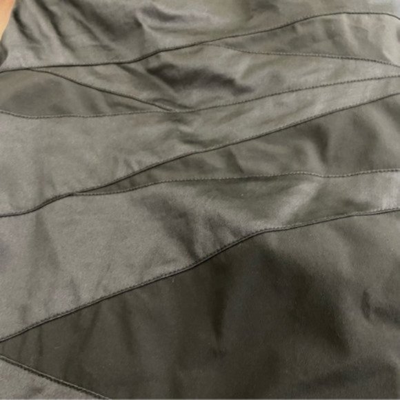 Karen Millen Strapless Black Rose Silk Cocktail Dress. Size 6 - Picture 9 of 11